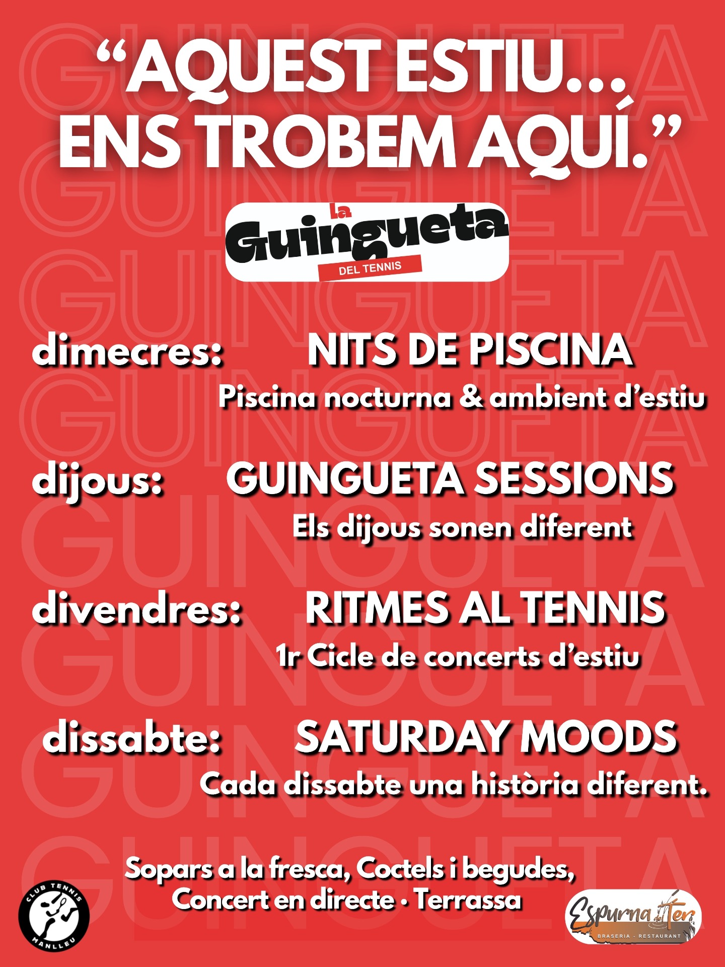 Guingueta del Tennis 2026